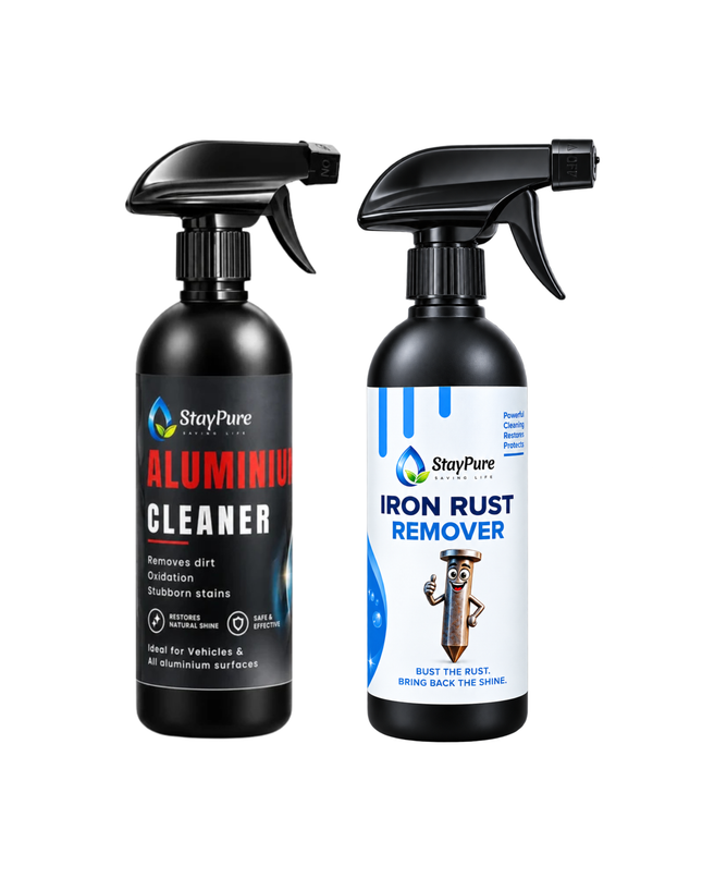 Aluminium Cleaner & Iron Rust Remover combo