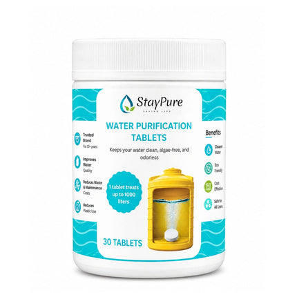 Water Purification Tablets (30 Tablets) | Clean & Safe Water Solution