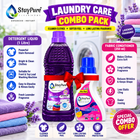 Detergent Liquid (Lavender) with Fabric Conditioner Combo