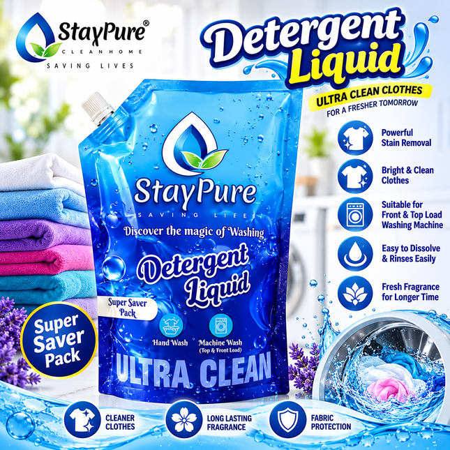 Detergent Liquid Super Saver Pack ( 2L )