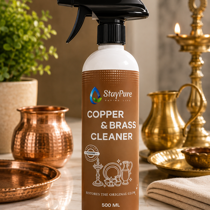 Copper & Brass Cleaner | Advanced Foaming Technology | Pooja Cleaner