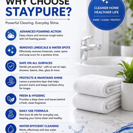 Tap & Shower Foam Cleaner