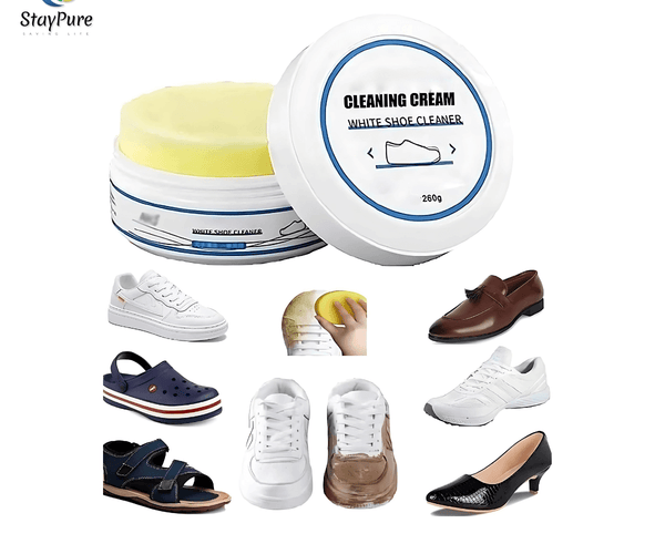 White Shoe Cleaner Sneakers Cleaning Kit Multi-Functional