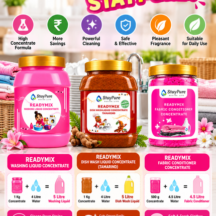 StayPure Readymix Clean & Soft Combo