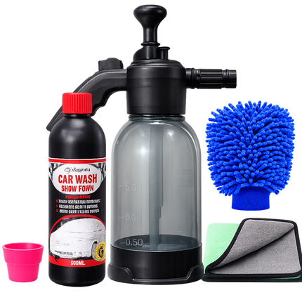 Car Wash Snow Foam Shampoo Kit