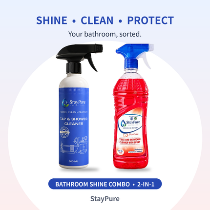 Staypure Bathroom Shine Combo