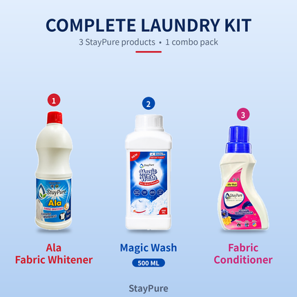 Staypure Complete Laundry Kit set